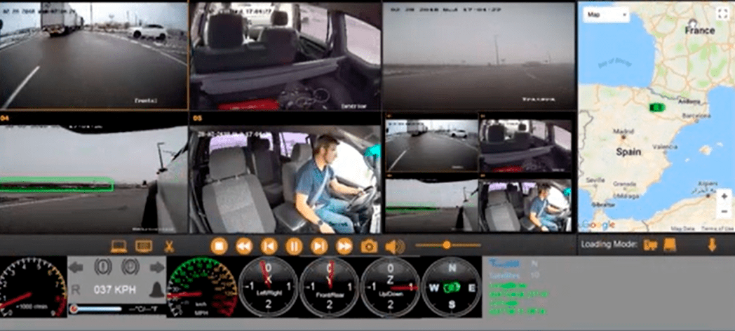 Optimización de procesos industriales mediante vídeo Gestión de flotas de vehículos de transporte