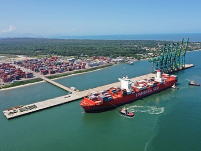 Porto de carga brasileiro protege suas embarcações e mercadorias com a solução térmica da SCATI.