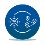Industria icono trazabilidad seguimiento