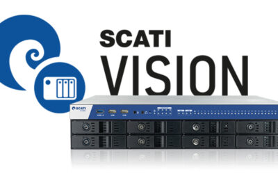 The K Series, a new line of NVRs from SCATI VISION’s Enterprise Range.