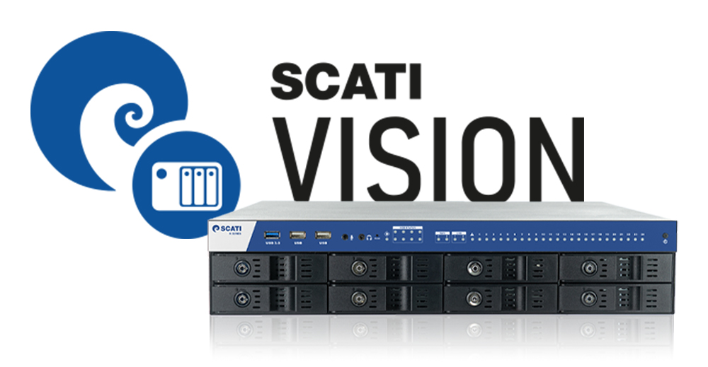 The K Series, a new line of NVRs from SCATI VISION’s Enterprise Range.