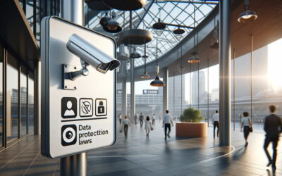 How do data protection laws affect video surveillance?