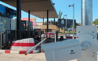 Control de accesos de vehículos de abonados en plataforma logística agroalimentaria (España)