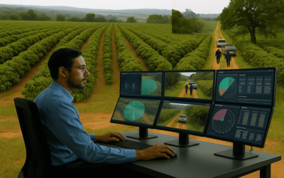 Segurança no agro – Como combater o furto em plantações de café com ThermalScan da SCATI